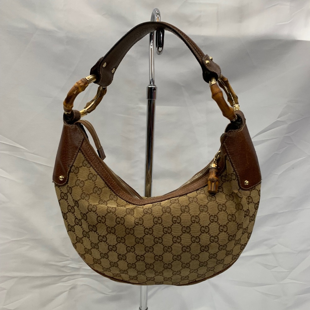 Gucci Bamboo Ring Leather Strap